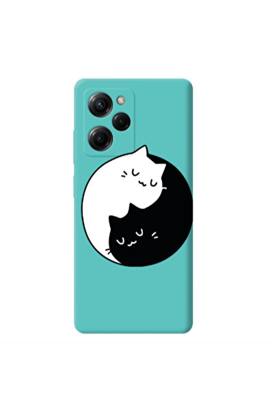 Other Xiaomi Poco X5 Pro Bundle of love Turquoise Colored Silicone TPU Θήκη