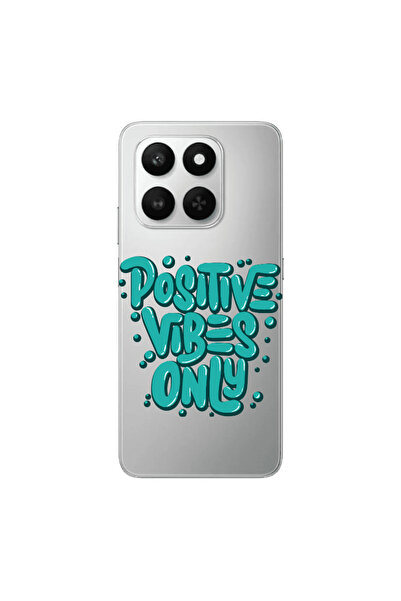 Other Honor Magic 400 Smart Positive Vibes Only Transparent Silicone TPU Θήκη