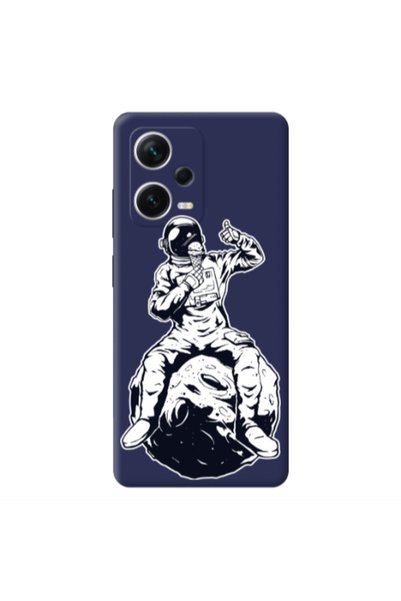Other Xiaomi Poco X5 ice cream in space Dark blue Colored Silicone TPU Θήκη