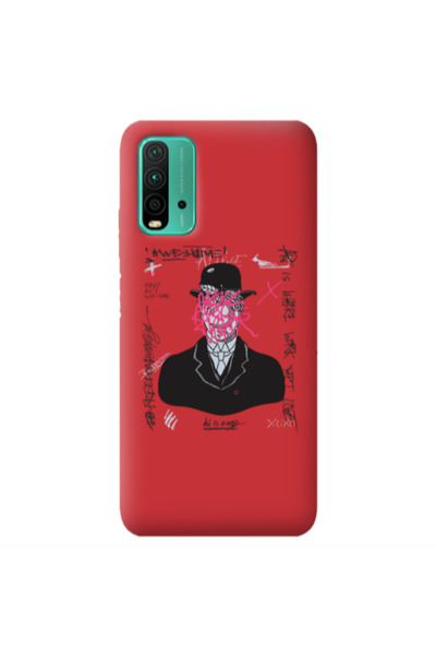 Other Xiaomi Poco M3 Awes Red Colored Silicone TPU Θήκη