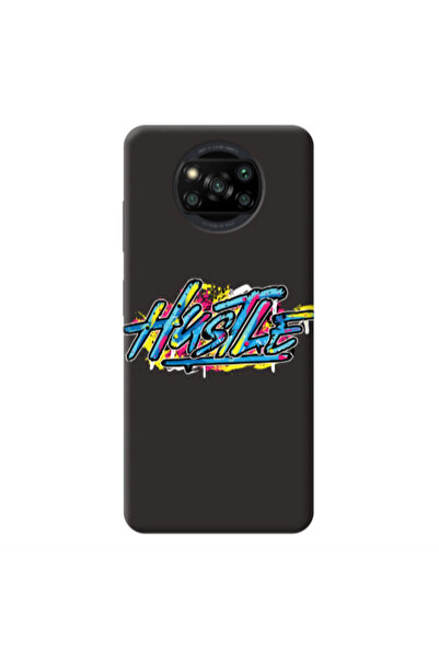 Other Xiaomi Poco X3 /X3 Pro No pain Black Colored Silicone TPU Θήκη