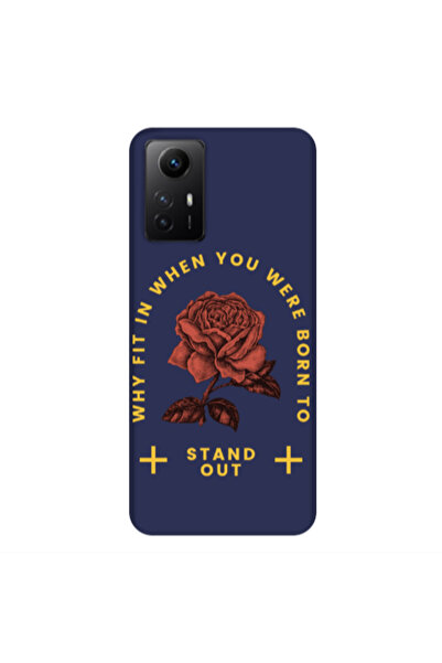 Other Xiaomi Redmi Note 12s Stand out Dark blue Colored Silicone TPU Θήκη
