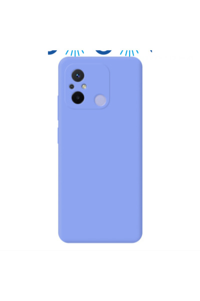 Other Xiaomi Redmi 12C Heart Eye Light Purple Colored Silicone TPU Θήκη