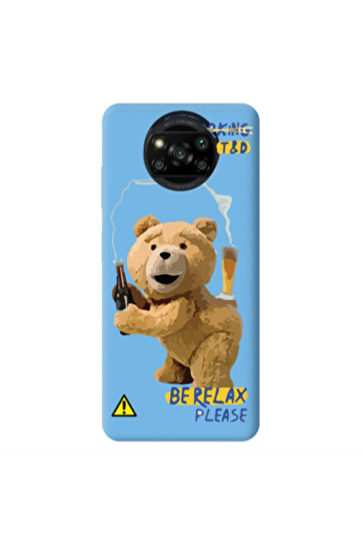 Other Xiaomi Poco X3 /X3 Pro Be Relax Blue Colored Silicone TPU Θήκη