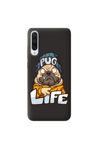 Other Xiaomi Mi 9 Lite Pug Life 2 Black Colored Silicone TPU Θήκη