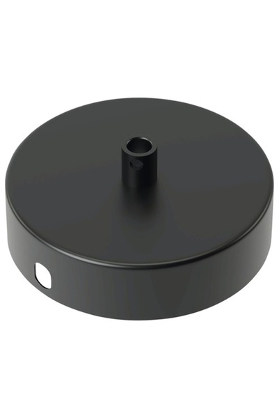 OEM Calex ø10cm, метален/черен аксесоар за маскиране на кабел за висяща лампа