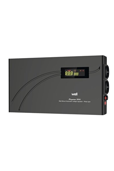 OEM Σταθεροποιητής τάσης με ρελέ Well Slim Power 2000VA 1200W