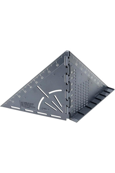 OEM Wolfcraft Vario 3D πτυσσόμενο πολυλειτουργικό τετράγωνο, κατασκευασμένο α...