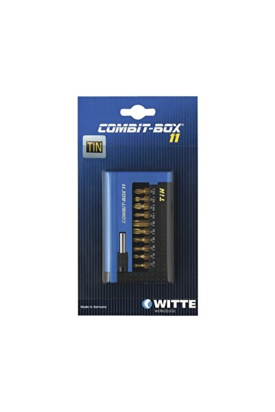 OEM Set biți Witte Titan Torx/PH/PZ, 11 piese, incl. prelungitor