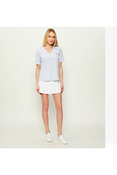Lacoste LIVE Lacoste v-neck t-shirt organic cotton