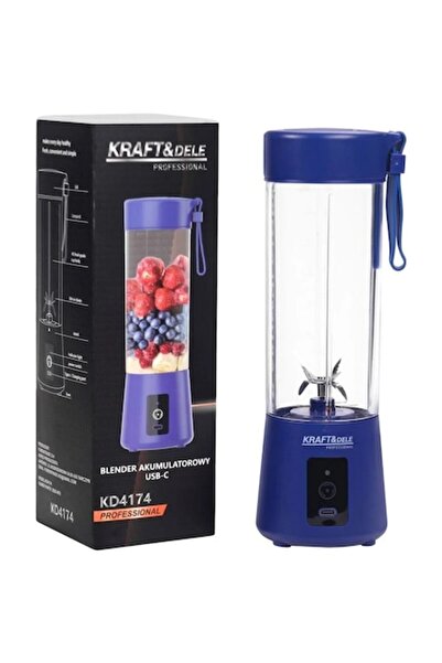 Kraft&dele Blender cu baterie, 2 x 3000 mAh, 400 ml, KD4174