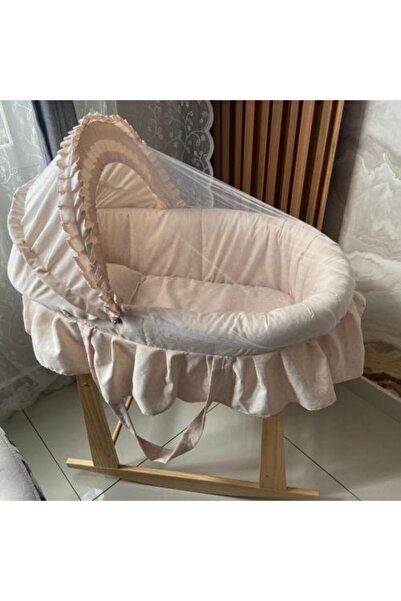 Baby هندول مواليد سرير اطفال متنقل مع ناموسيه ومخده قابل للفصل من القاعده مع ...