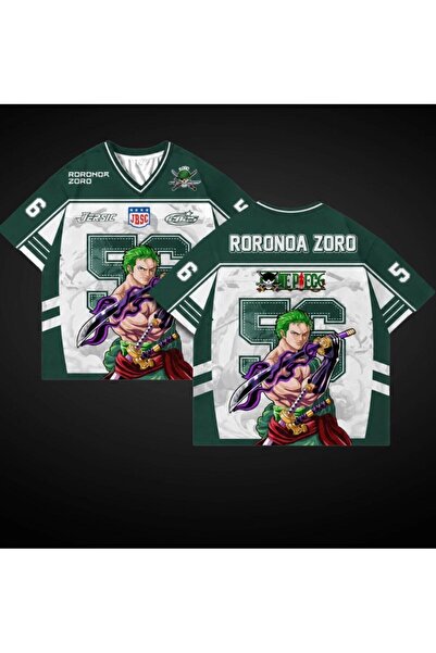 DEEFWEAR Anime Zoro Green Forma Unisex T-shirt