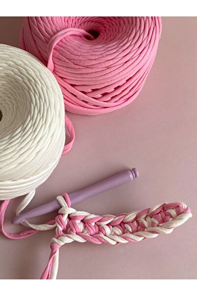 UMRA collection Penye ip (2 adet her biri 300gram 2x300=600)Renk - Toz pembe/...