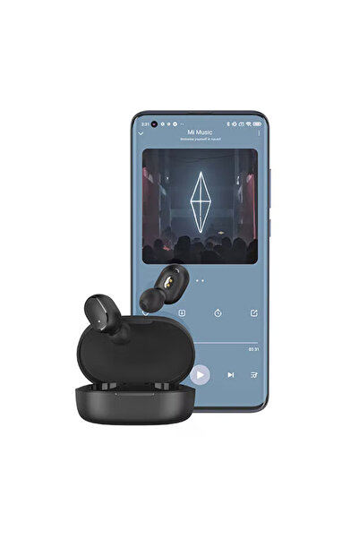 OEMS شاومي‎‎ ‎‎ريدمي بودز Essential لون اسود ، Xiaomi Redmi Buds Essential Black
