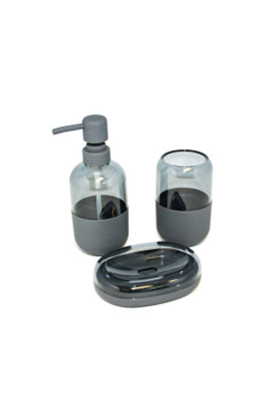 NINGBO Bathroom accessories set (3 pieces) - Black