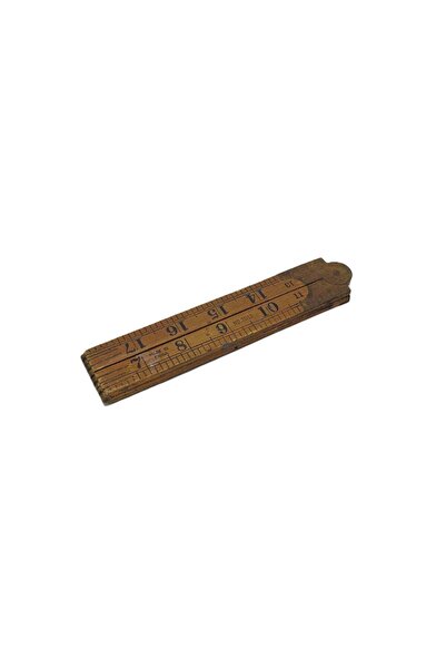 Hasyılmaz Antique Foldable Wooden Meter 23.5 Inches 005