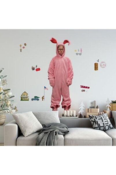 Yıldızan Zg Store a Christmas Story Ralphie Bunny Suit Giant Wall Stickers 10...