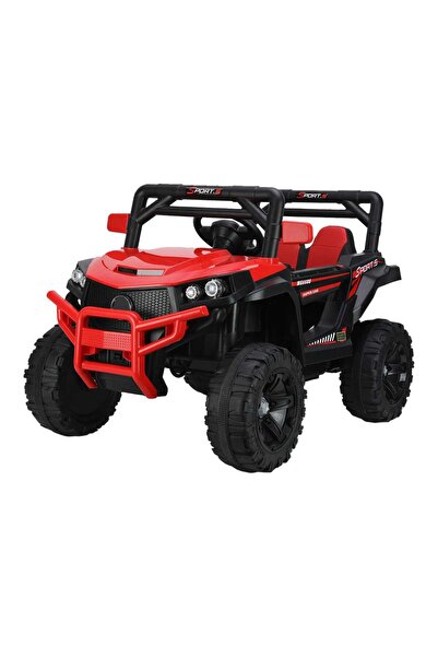 Skid Fusion Rechargeable Ride On Buggy Jeep, 12V, Red, 2620010