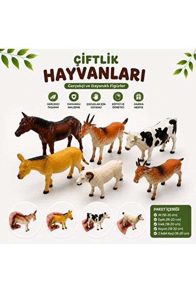RAMO'S STORE ÇİFTİK HAYVANLARI EĞİTİCİ OYUNCAK(Büyük boy)