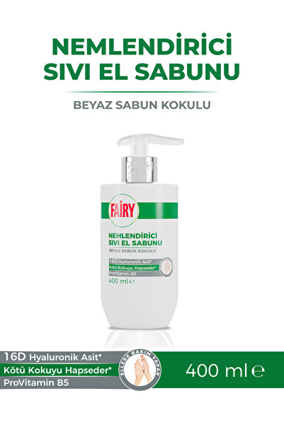 Fairy Sıvı El Sabunu Beyaz Sabun Kokulu 400 ml