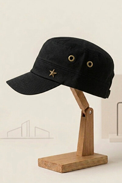 Zirve Unisex Black Fidel Castro & Che Guevara Kastro Hat