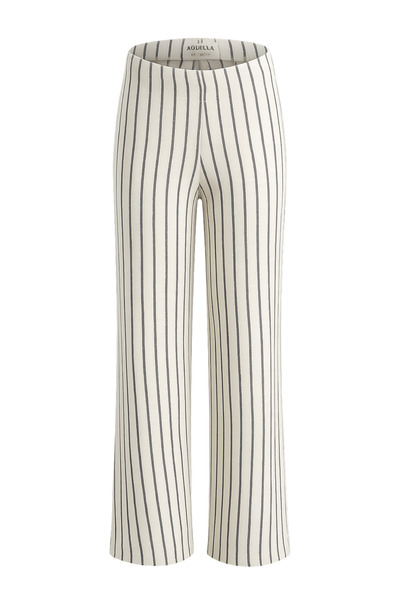 AQUELLA Green Striped Knitwear Beach Pants