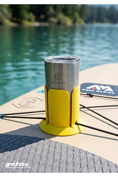 GRAUHAUS SUP Board Stand Up Paddleboard Uyumlu Bardak, Termos ve Kutu İçecek ...
