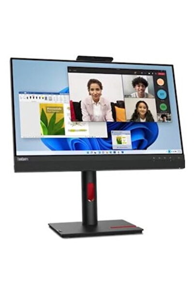 LENOVO ThinkCentre TiO 24 Gen 5 (23,8") Cameră web, Fără atingere, Negru