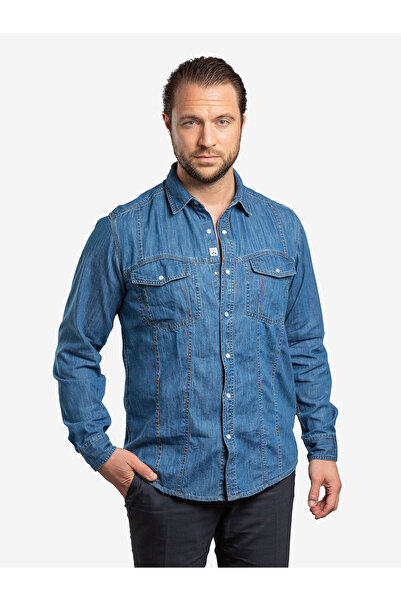 Checker Hemd Dynasty Denim