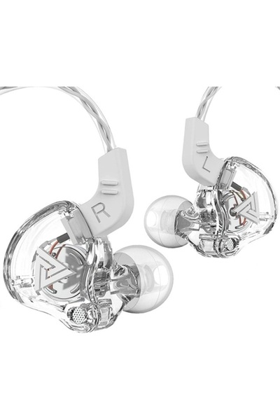 stereo Kablolu Kulaklık Ak6 Hifi Spor Kulaklıkları 3.5mm Ile Mikrofonlu Kulak...
