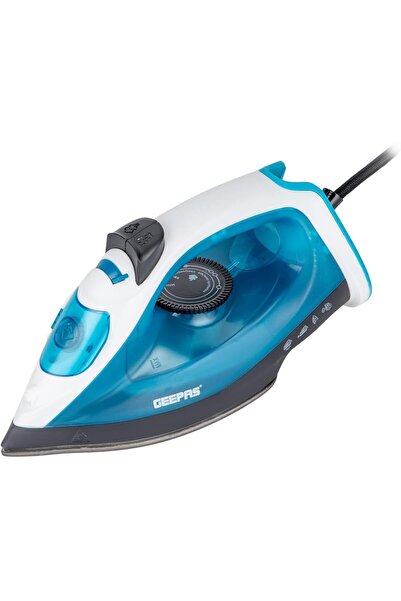 Geepas Steam Iron, Clothes Dry & Steam Press, 30s Fast Heat-Up, Vertical Stea...