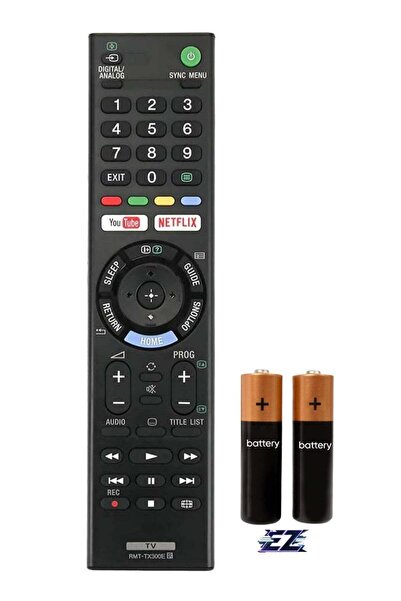 ELTRAZONE Remote Control RMT-TX300E Fits Sony 3D Smart LED LCD TV, Universal ...