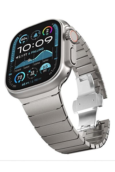 ELTRAZONE Stainless Steel Strap for iWatch 49mm 46mm 45mm 44mm 42mm – Durable...