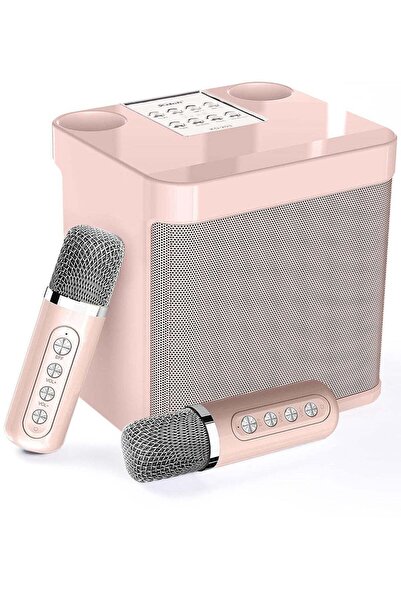 SU.YOSD Karaoke Machine with 2 Microphones, Portable Mini Speaker PA System, ...