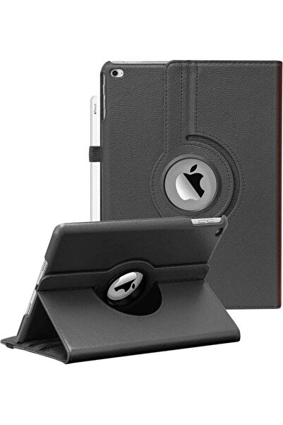 ELTRAZONE Black 360-Degree Rotating iPad Case with Auto Sleep/Wake – Fits iPa...