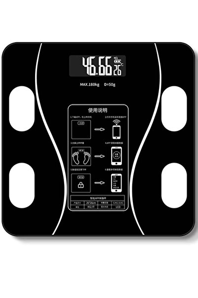 ELTRAZONE Smart Digital Body Fat Scale with Smartphone App, LED Display, Accu...