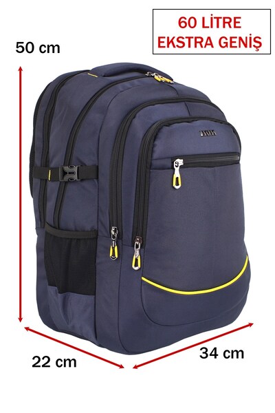 Case Club Dada 09 Mountaineer Travel Casual Backpack 60 Liters 17.3 Inches Sh...