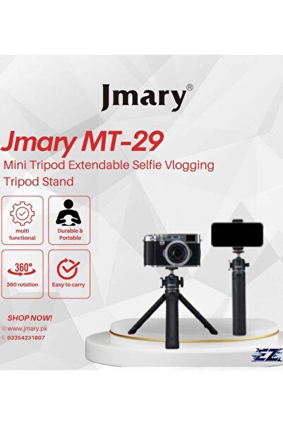 ELTRAZONE Mini Tripod Extendable Selfie Vlogging Tripod Stand