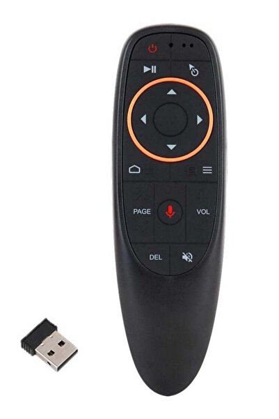 Generic ماوس هوائي لاسلكي 2.4G RF مع جيروسكوب سداسي المحاور، وخاصية التعلم با...