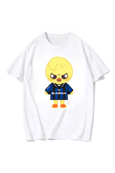 Touz Moda Stray Kids Skzoo Karma Printed Unisex Oversize T-Shirt