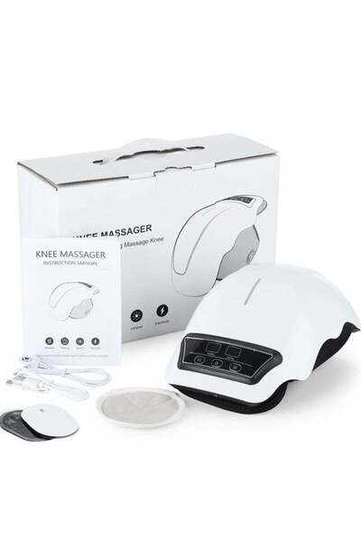 ELTRAZONE Portable Knee Massager with Heat and Vibration Smart Hot Compress K...