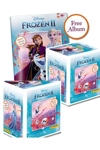 Next Plus Licensed Frozen Ii Sticker Story Collection Album+2 Boxes (100 Pack...