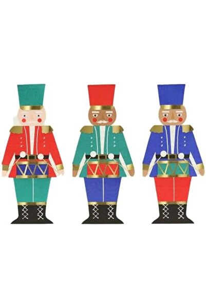 Yıldızan Edl Shop - Nutcracker Napkins - Nutcracker Napkins (16 Pieces) Edl S...