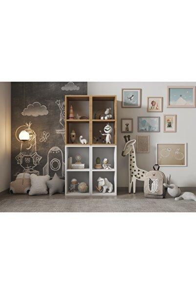 nettrends.net the new trend of shopping Montessori Tarzı Alçak Oyuncak Rafı -...