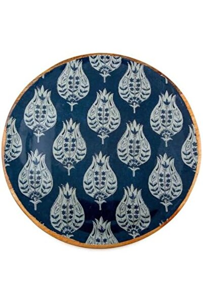 Yıldızan متجر ysf هولزا صينية مستديرة 30x30 سم 188675