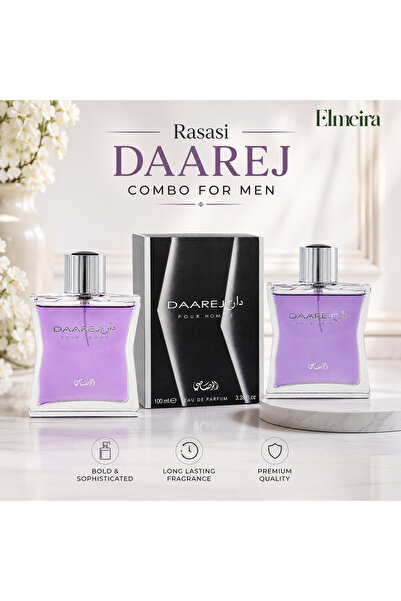 Rasasi Daarej For Men EDP 100ml – Pack of 2 Perfume for Him
