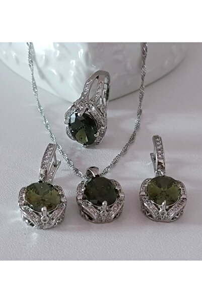 Silver Set bijuterii placat cu argint 925