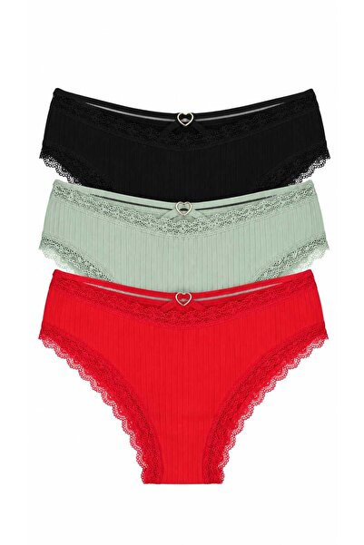 MAVİ QUMSAL Ribana Halşkalı Bikini New Collection: Set of 3