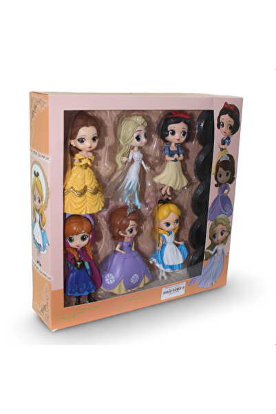 Princekiss Фигурки на принцеси – 6 броя